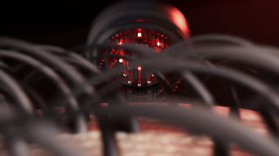 Electric Scalp Massage Brush with Infrared Light